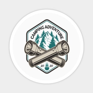 CAMPING LIFE ADVENYURA Magnet